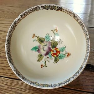 Noritake hand painted floral vintage bowl